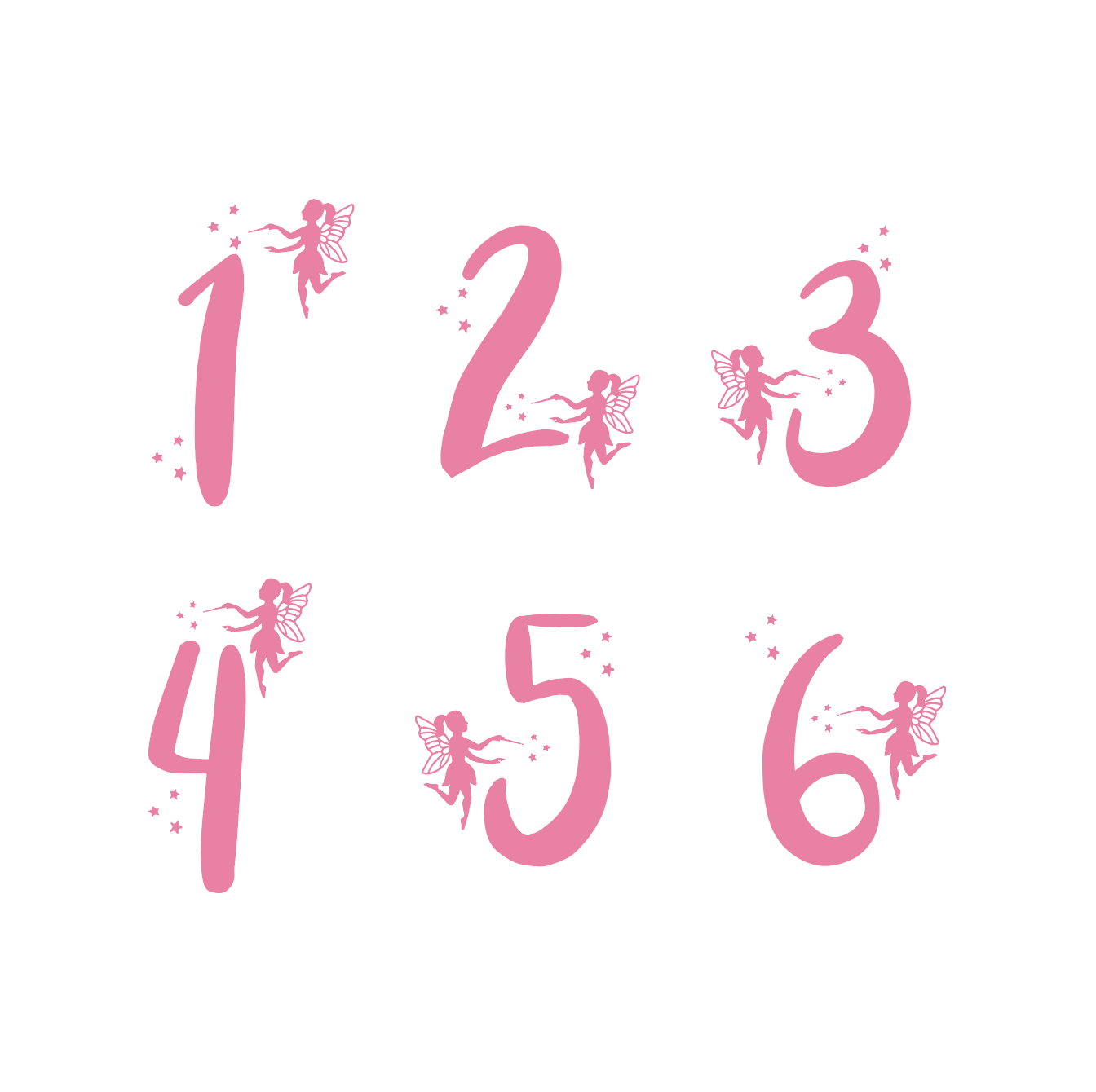 Fairy Number Birthday T-Shirt