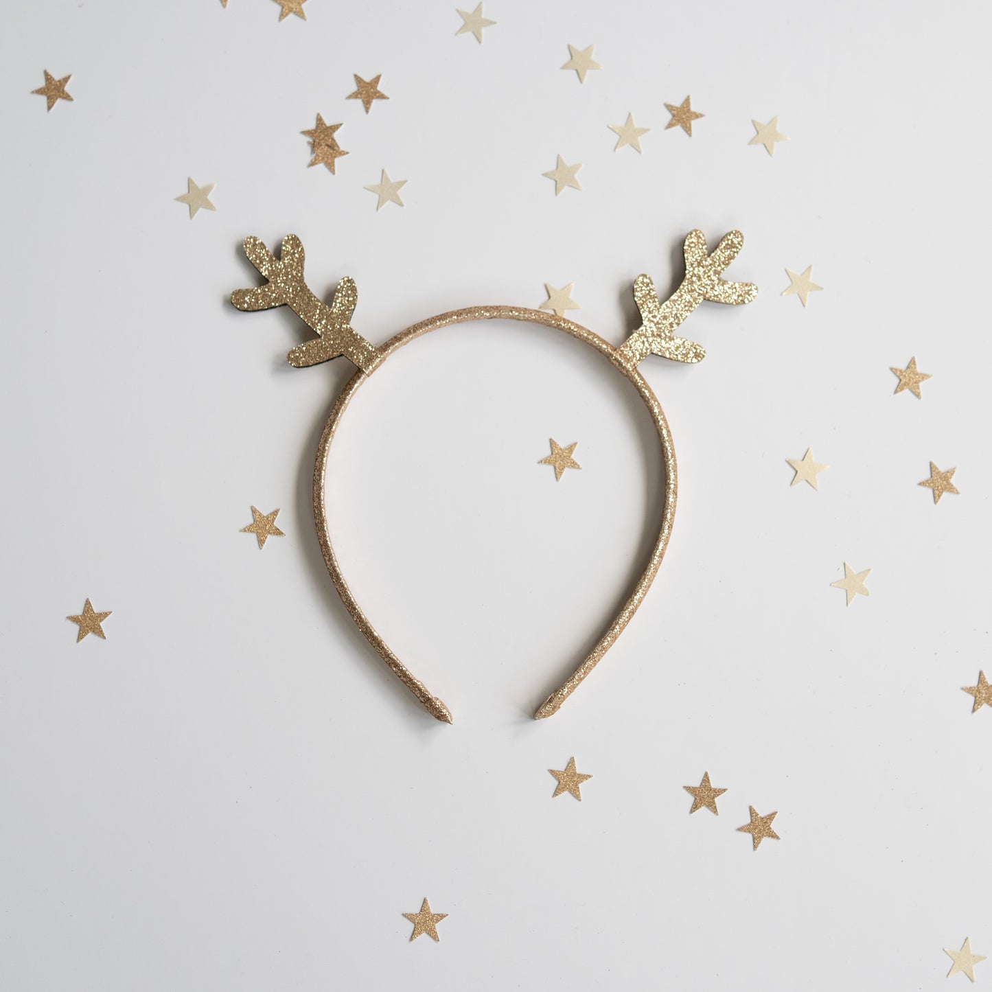 Personalised Star Christmas Decoration and Reindeer Headband