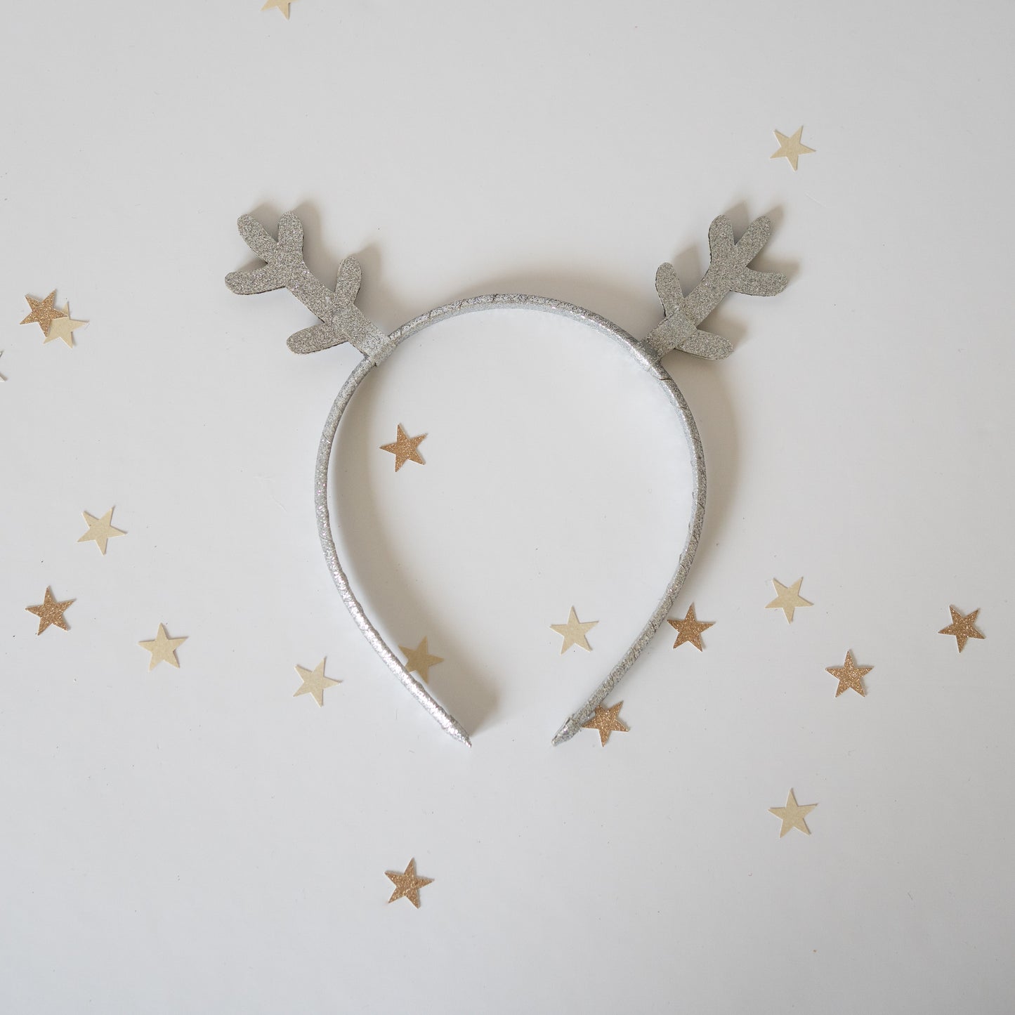 Personalised Star Christmas Decoration and Reindeer Headband