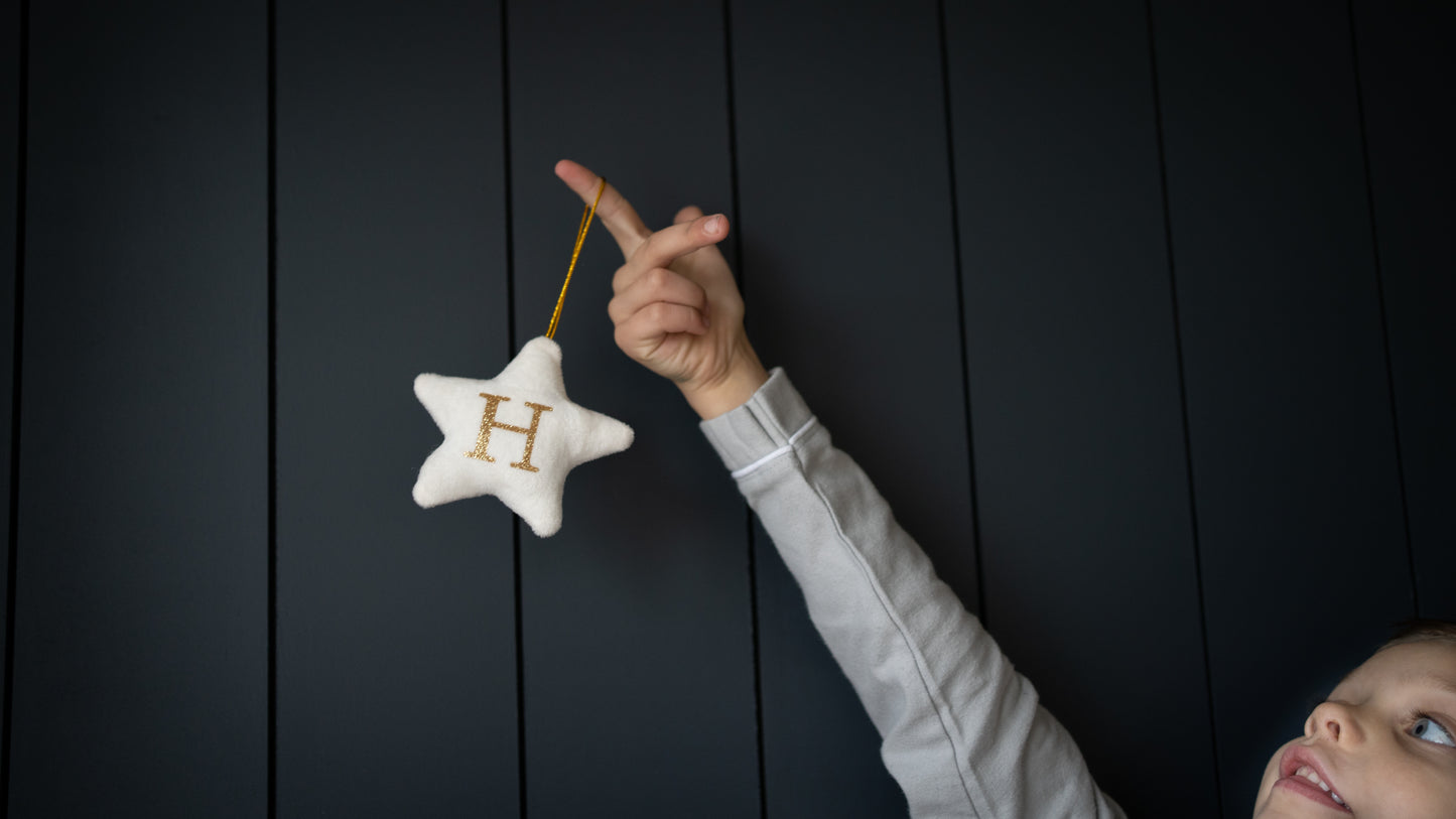 Personalised Star Christmas Decoration