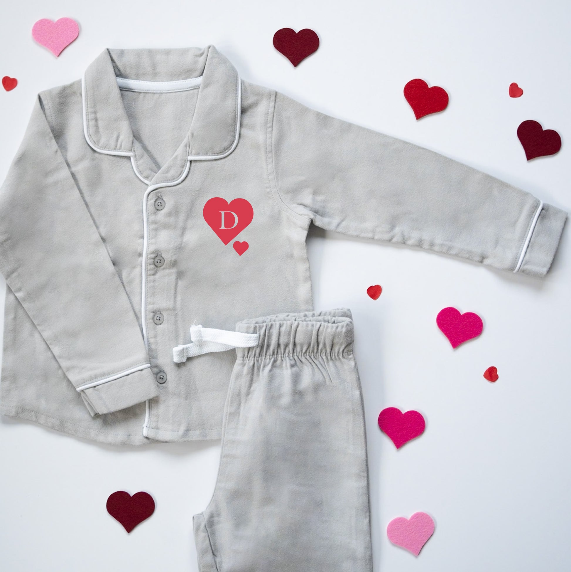 Valentines Personalised Pyjamas