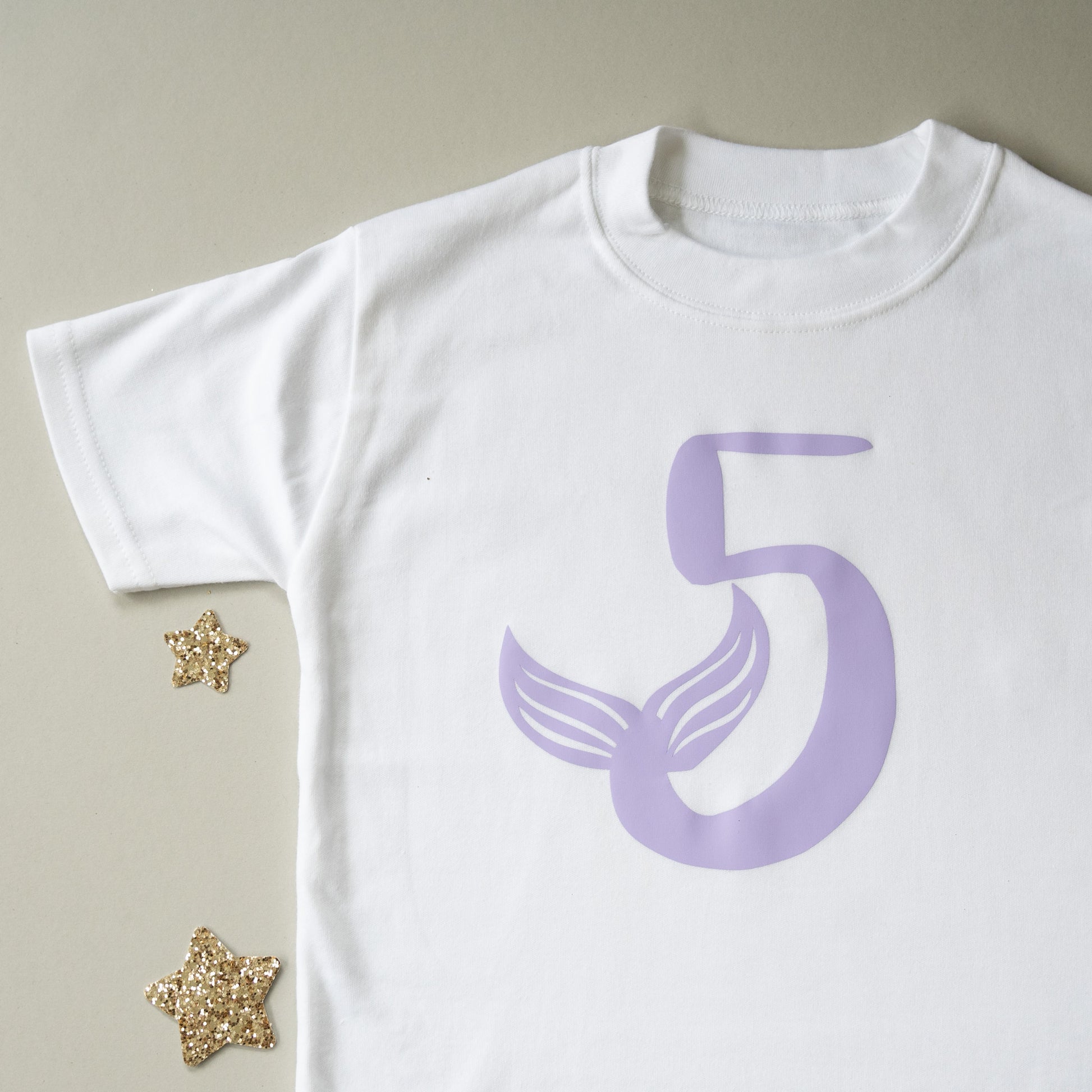 Mermaid Birthday Number T-Shirt