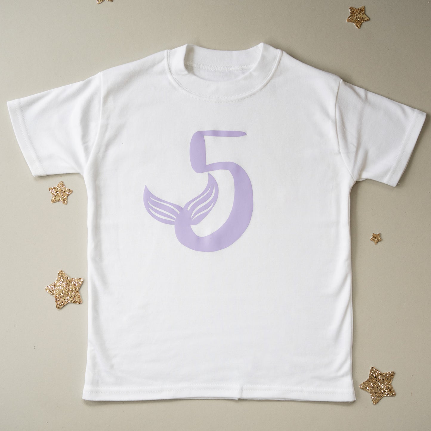 Mermaid Birthday Number T-Shirt